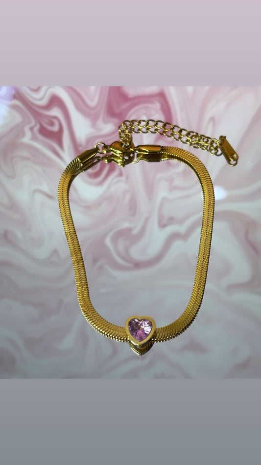 Cora Pink Bracelet